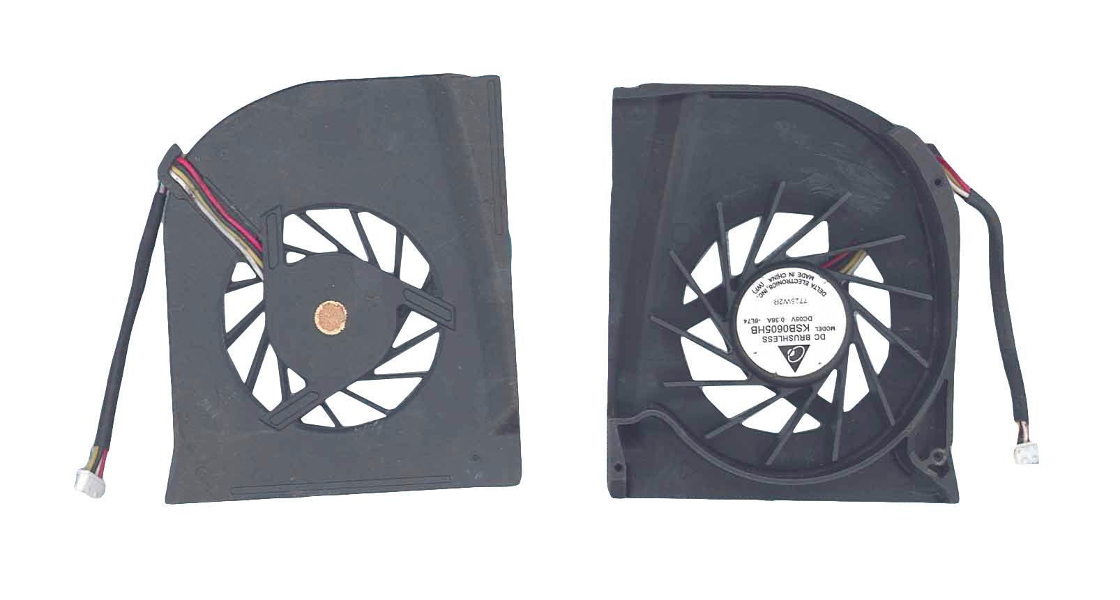 Кулер для ноутбука HP Pavilion DV6000 5V 0.35A 4-pin Brushless