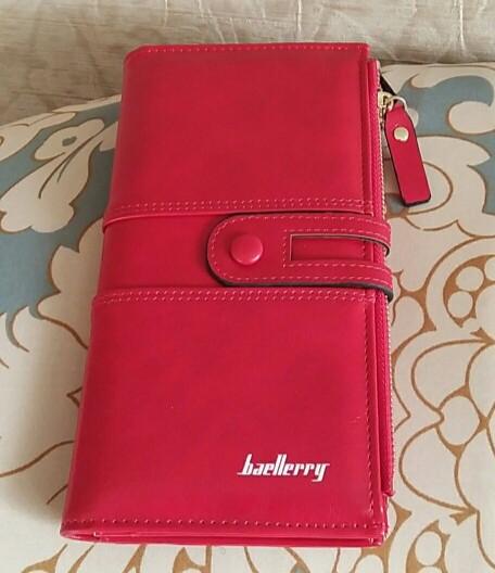 Кошелек-клатч женский Baellery длинный Красный (A_10504) Кошелек-клатч женский Baellery длинный Красный (A_10504)
