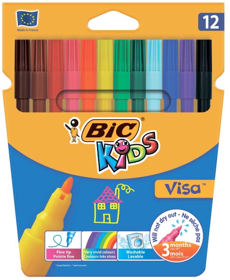 Фломастери BIC Visa 880 шт. (2700702423)