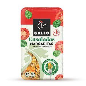 Макаронні вироби Gallo Ensaladas Hélices Спіральки з томатами і шпинатом 450 г (13352548)