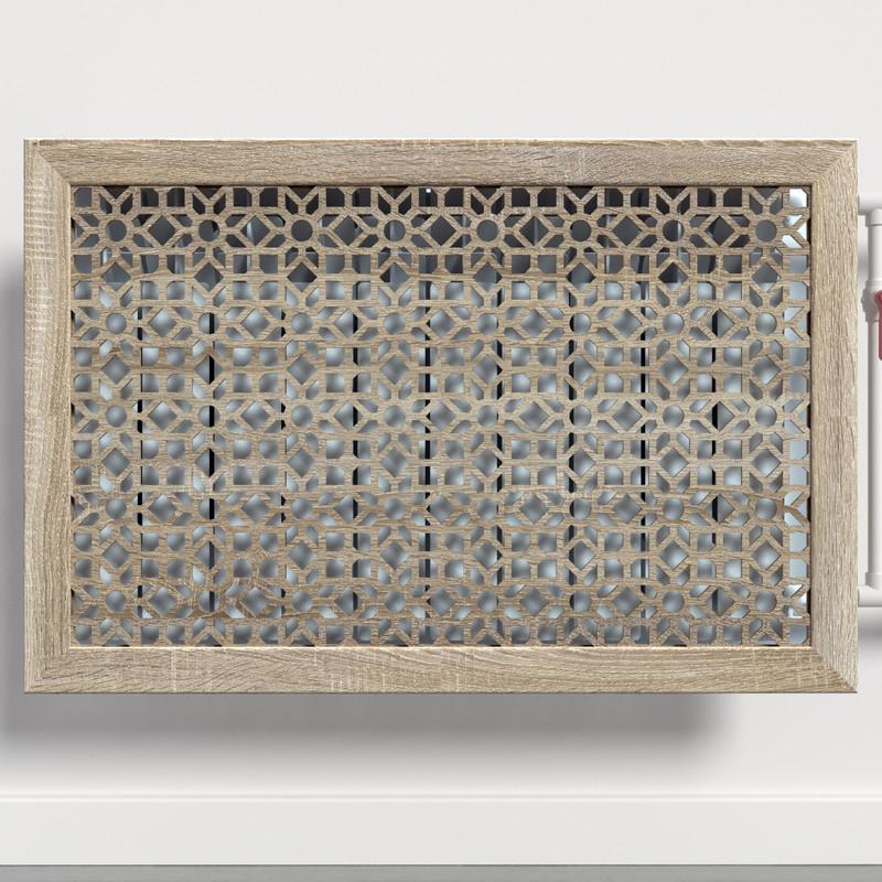 Решетка-экран на батарею SMARTWOOD 1500 мм Дуб Сонома (R21295111)