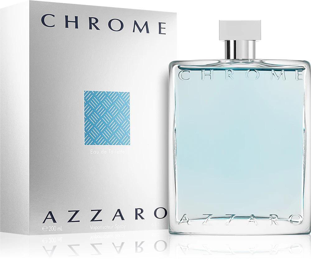 Туалетная вода для мужчин Azzaro Chrome 200 мл (375046) Туалетная вода для мужчин Azzaro Chrome 200 мл (375046)