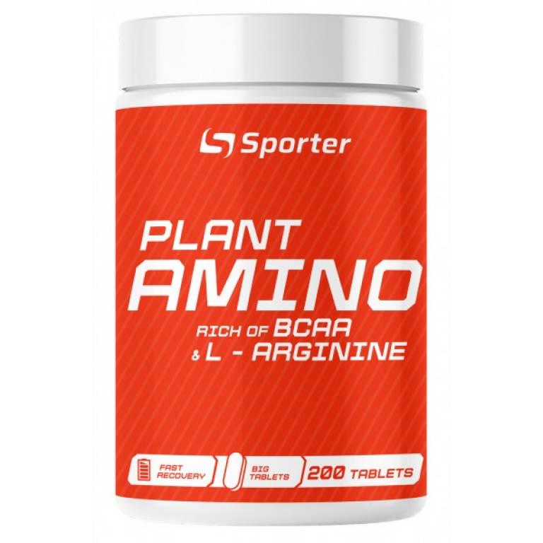 Комплекс амінокислот Sporter Plant amino 200 таблеток