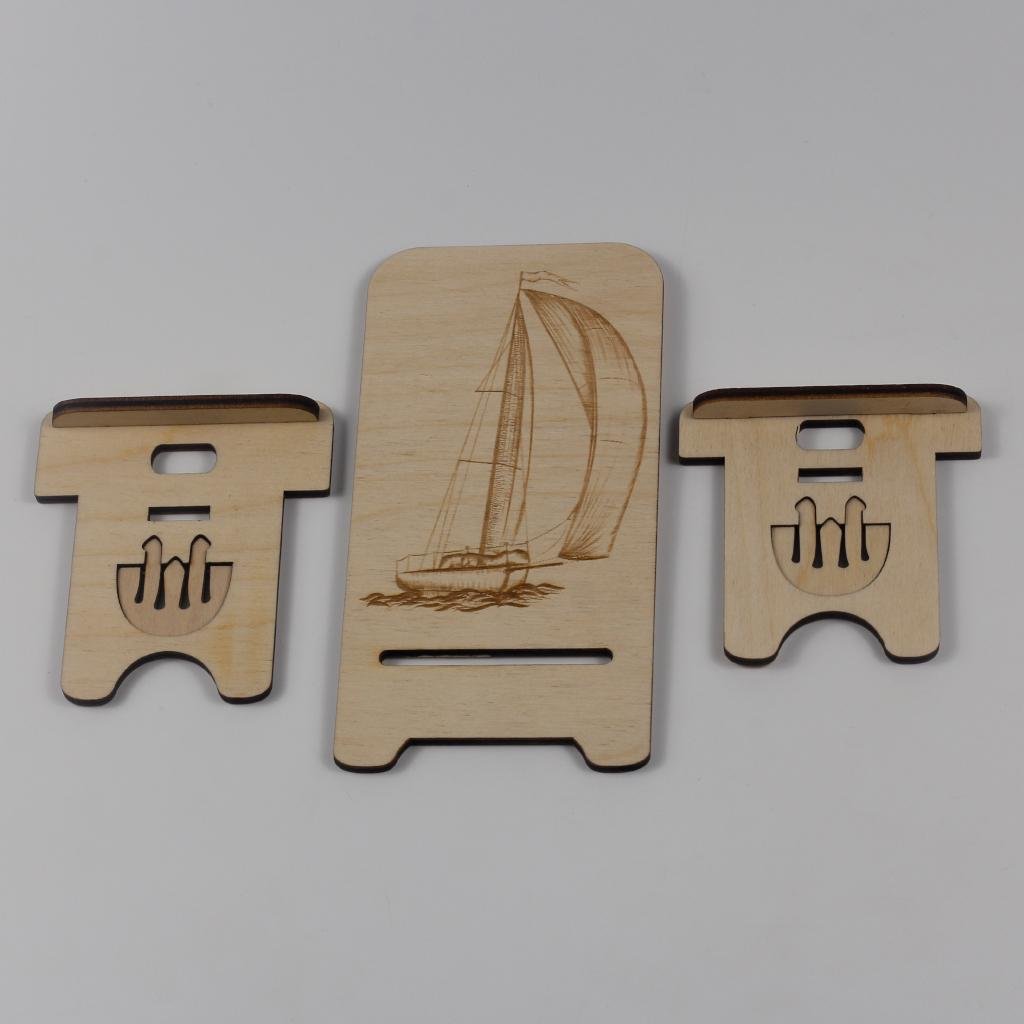 Підставка-тримач для телефону з дерева 82 кораблі 3 (03020085) - фото 3 Підставка-тримач для телефону з дерева 82 кораблі 3 (03020085) - фото 3