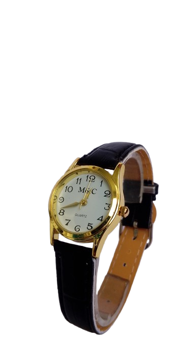 Часы женские на ремешке MC d-26 Gold/White/Black (3718)