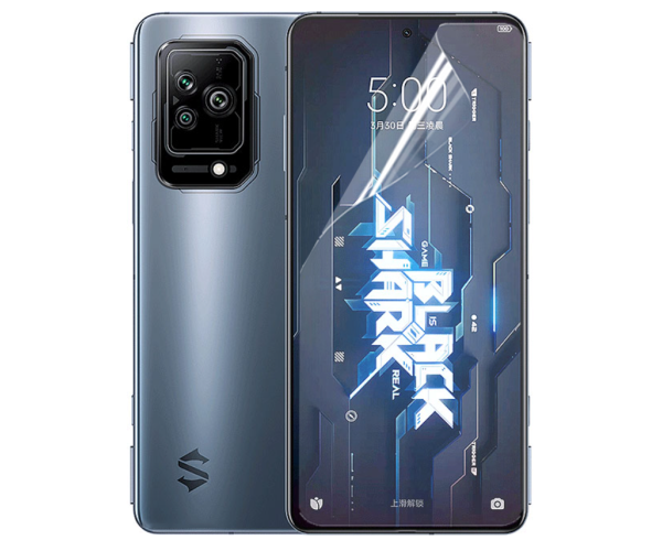 Противоударная гидрогелевая пленка Hydrogel Film для Xiaomi Black Shark 5 Transparent