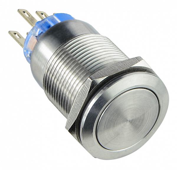 Кнопка плоска АСКО-Укрем TYJ 19-312 2NO+2NC металева без підсвічування з фіксацією 19 мм (A0140010111) Кнопка плоска АСКО-Укрем TYJ 19-312 2NO+2NC металева без підсвічування з фіксацією 19 мм (A0140010111)