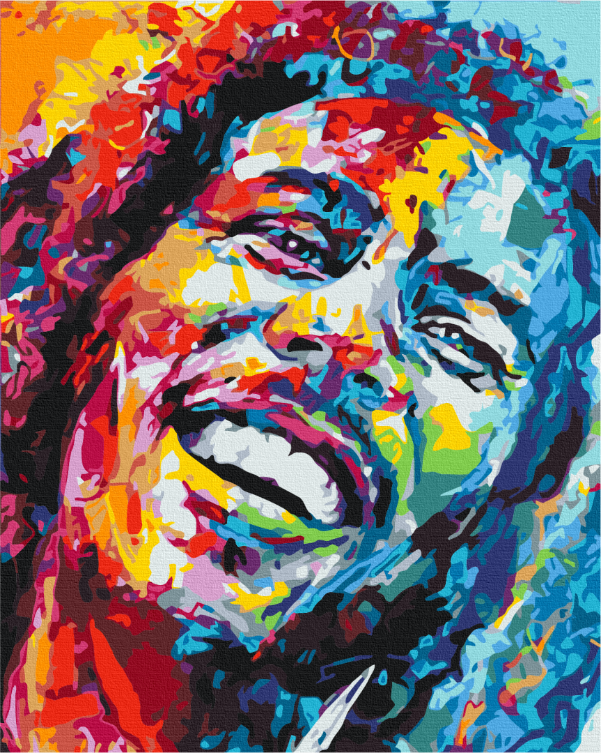 Картина по номерам Brushme Радужный Марли 40x50 см (BS52225)