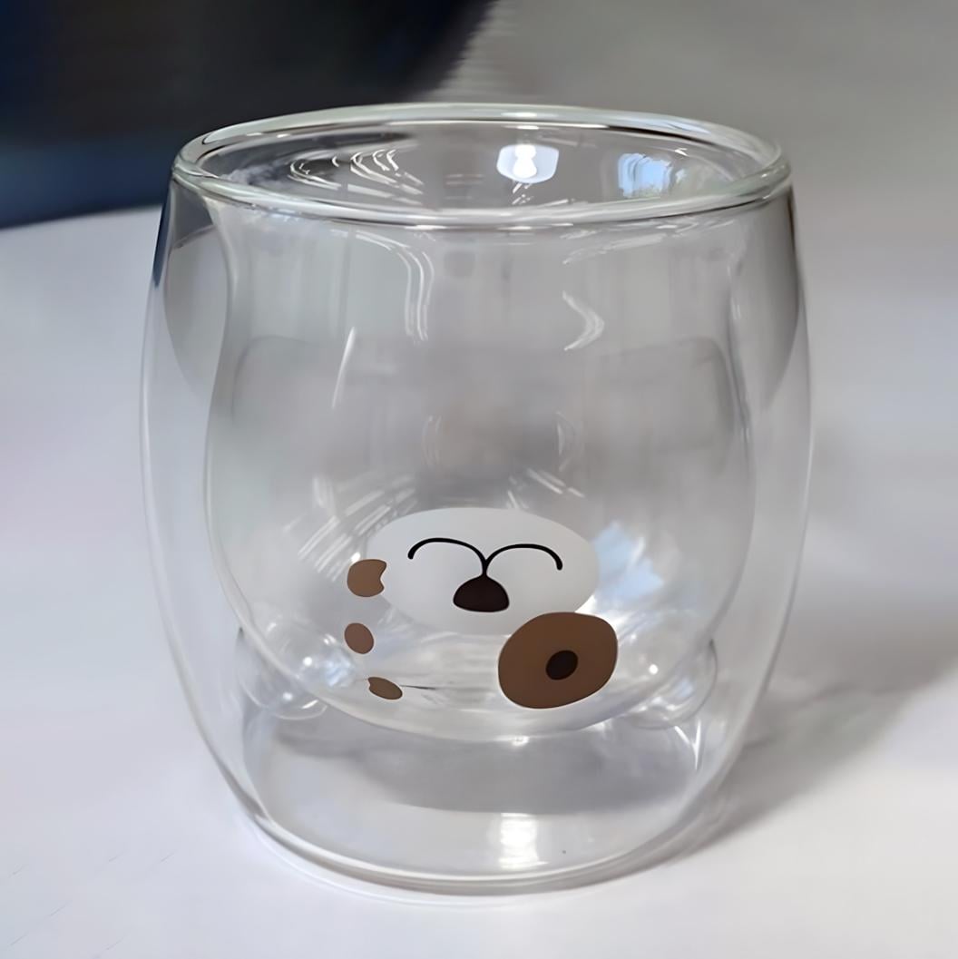 Стакан стеклянный с двойным дном Спасатель 250 мл