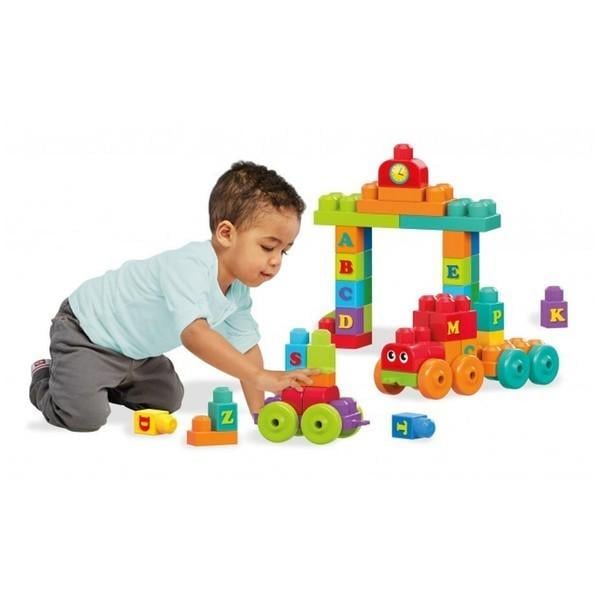 Конструктор Fisher Price Mega Bloks Поезд с буквами (DXH35) - фото 5