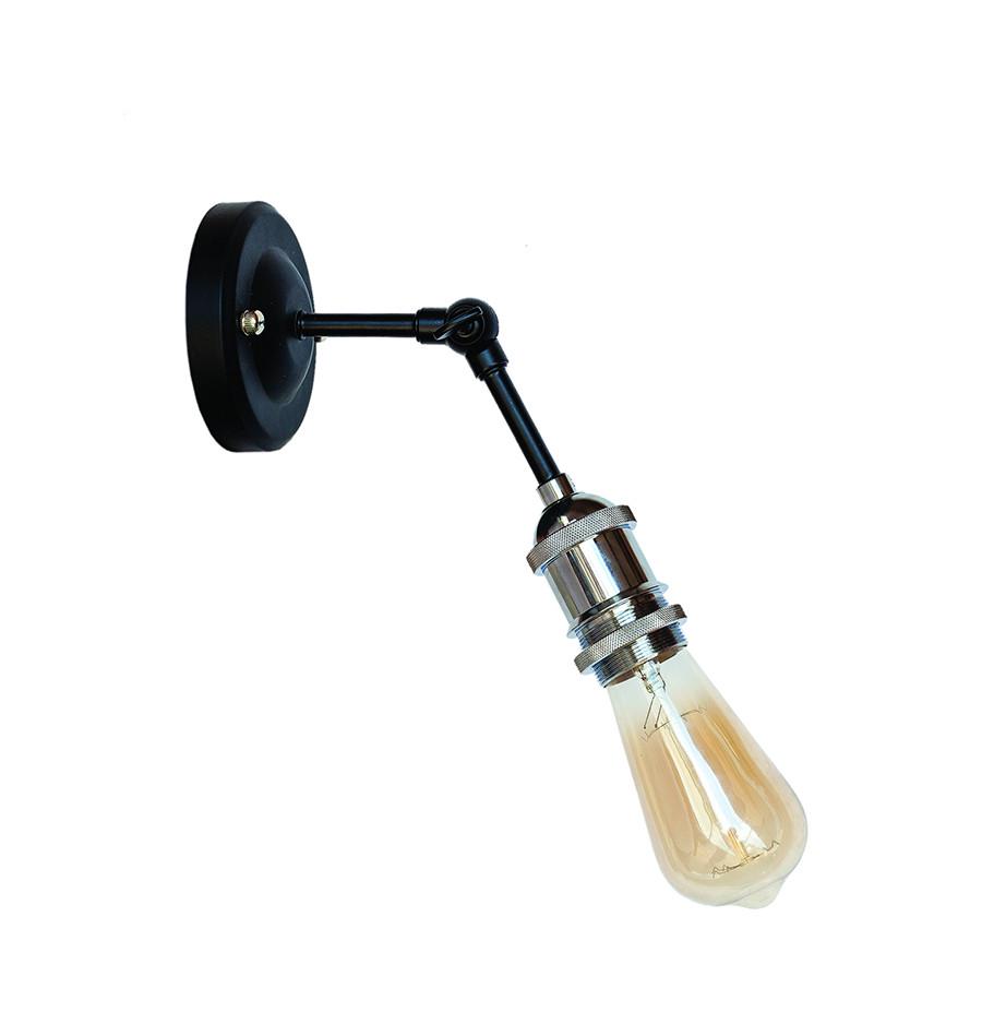 Бра 752WF1201-1 Хром/Черный (LVS04147)