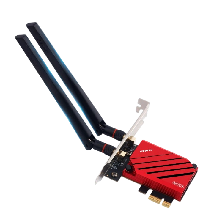Трьохдіапазонний Wi-Fi PCI-E 7 8774Mbps Intel BE200/адаптер 2,4G/5G/6Ghz та Bluetooth 5,4 (FV-BE8800)