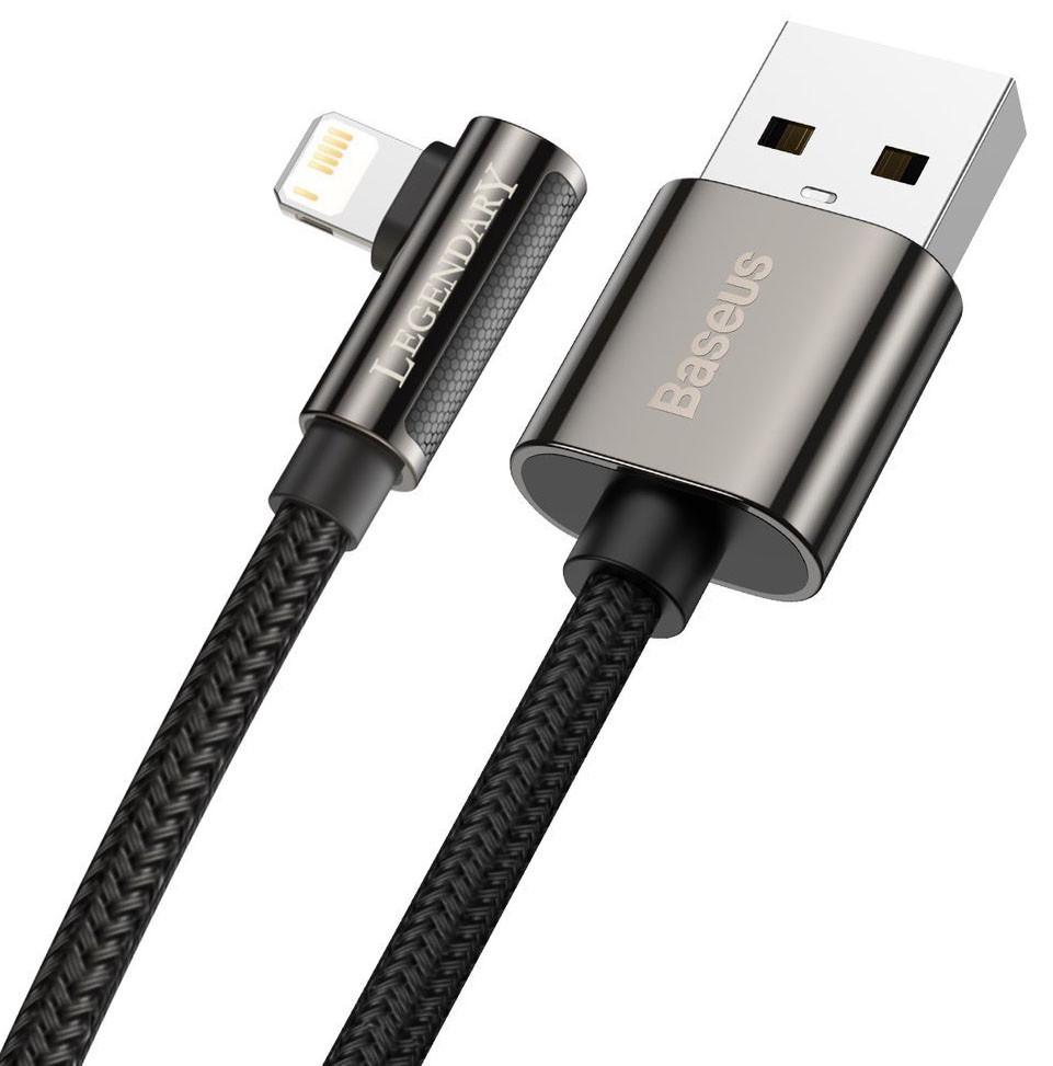 ᐉ Игровой кабель для зарядки телефона/смартфона Baseus Legend USB -  Lightning 2,4 А 1 м (CALCS-01) • Купить в Киеве, Украине • Лучшая цена в  Эпицентр