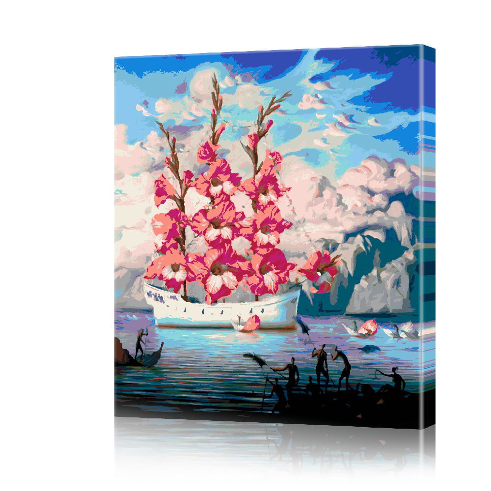 Картина за номерами ArtSale Імпресія PBN0088 40х50 см