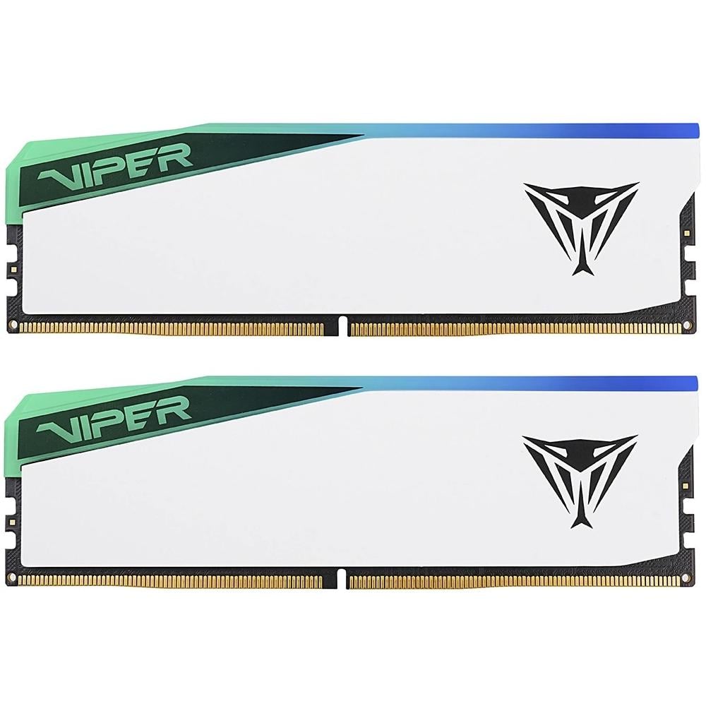 Оперативная память Patriot Viper Elite 5 RGB PVER532G66C36KW 32 Гб DDR5 6600MHz CL34 (30588622)