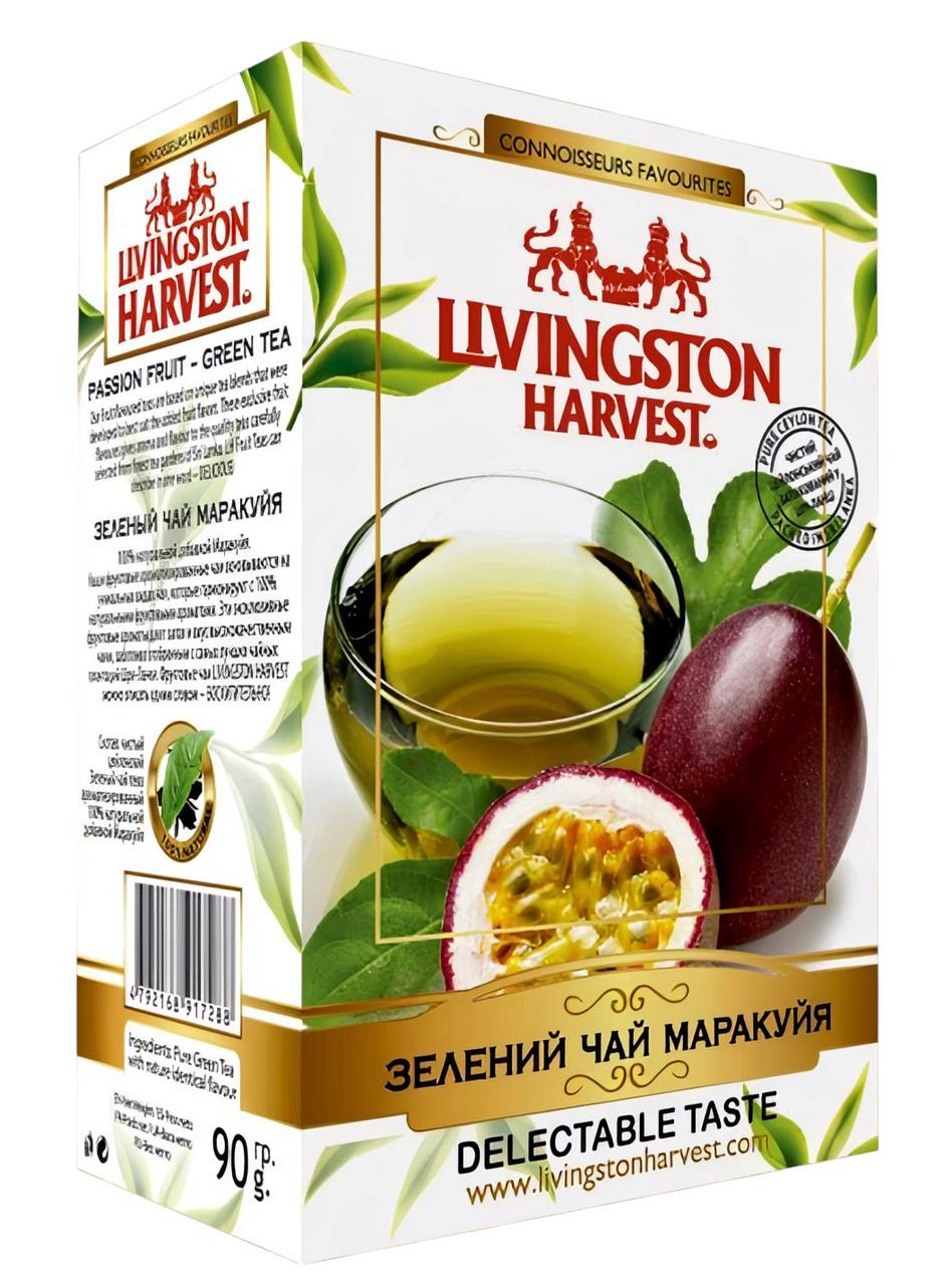 Чай зеленый Livingston Harvest Цейлон МАРАКУЯ 90 г (558395377)