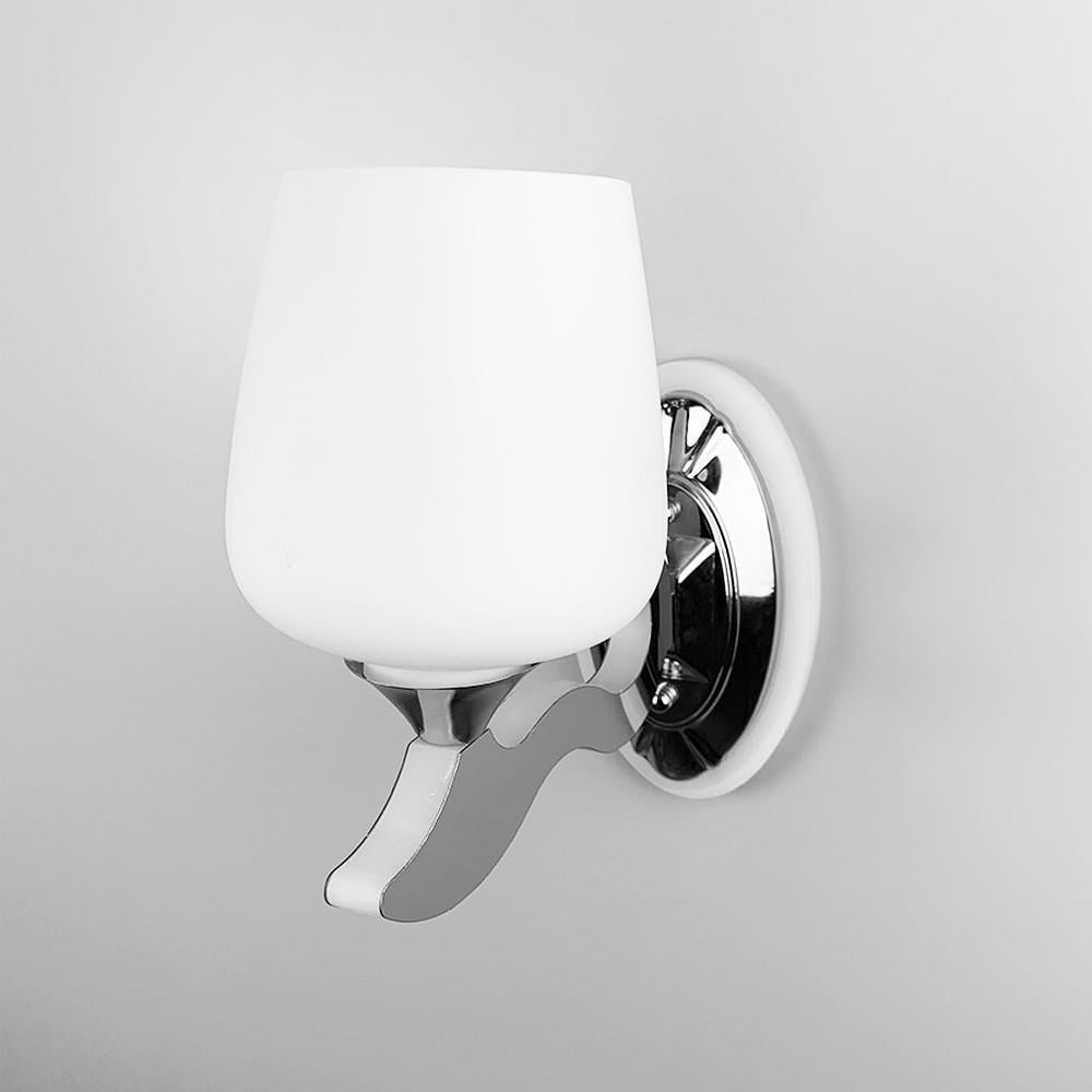 Бра с белым плафоном Хром (86517/1 CH)