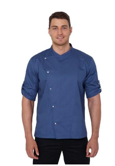 Китель для кухаря Пілот S Синій