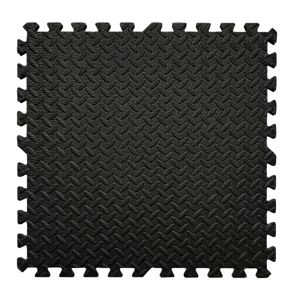 Резиновое покрытие пазл RIAS PZ-602 с рельефной текстурой 60x60x2 см Black (3_08431) Резиновое покрытие пазл RIAS PZ-602 с рельефной текстурой 60x60x2 см Black (3_08431)