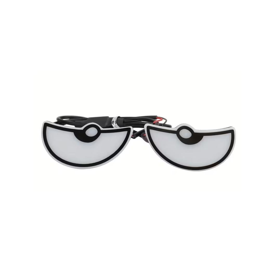 Декоративная подсветка для автомобиля/мотоцикла Глаза демона 2 светильника Красный (3000004223)