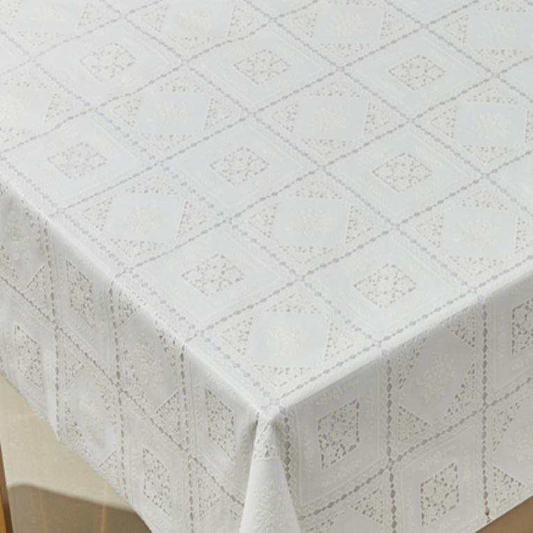 Клеенка ПВХ LACE 1,37х20 м Белый (LU000490)