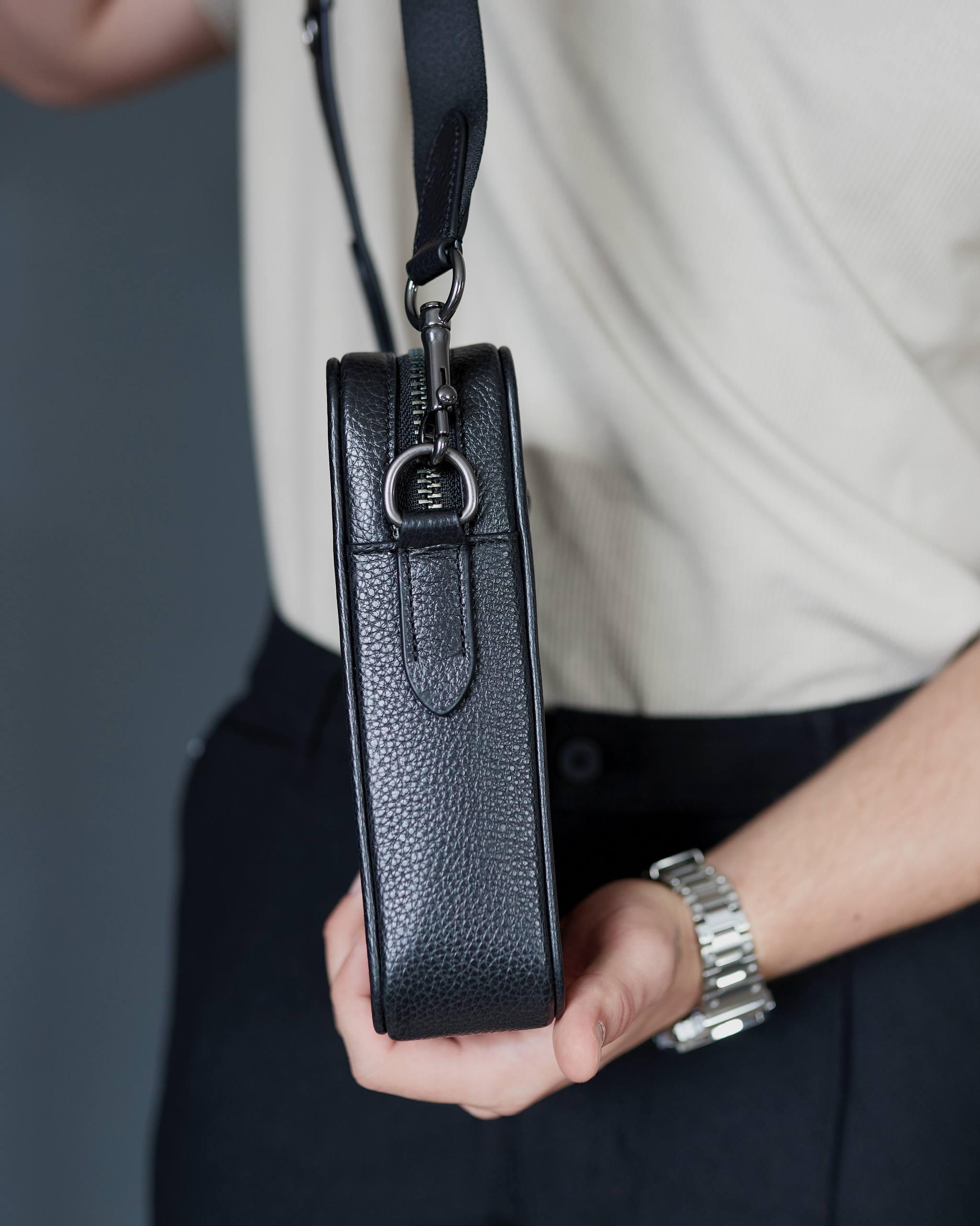 ᐉ Сумка шкіряна COACH Sullivan Crossbody Bag In Signature Canvas