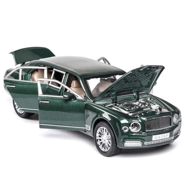 Коллекционная машинка-моделька ТК Union Group Bentley Mulsanne металлическая Зеленый (59085)