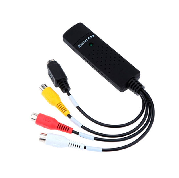 Карта видеозахвата USB оцифровки EasierCap Macro Silicon MS2106 Black (285223) Карта видеозахвата USB оцифровки EasierCap Macro Silicon MS2106 Black (285223)