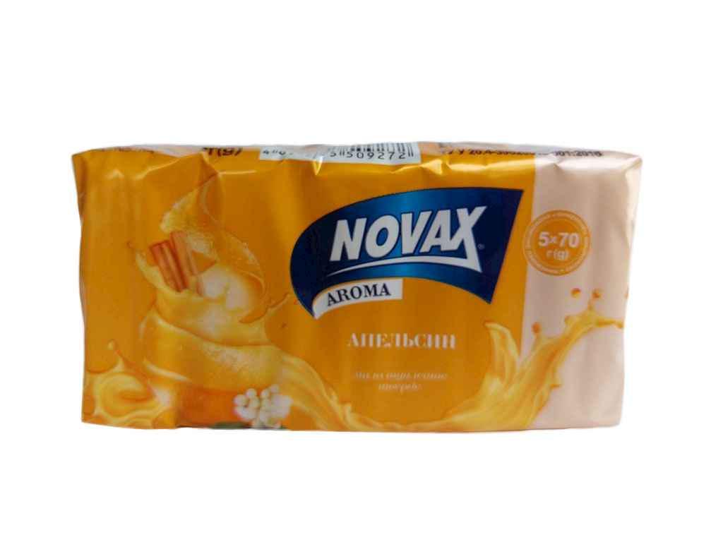 Мило Novax екопак Aroma Апельсин 5 шт. 70 г (949132)