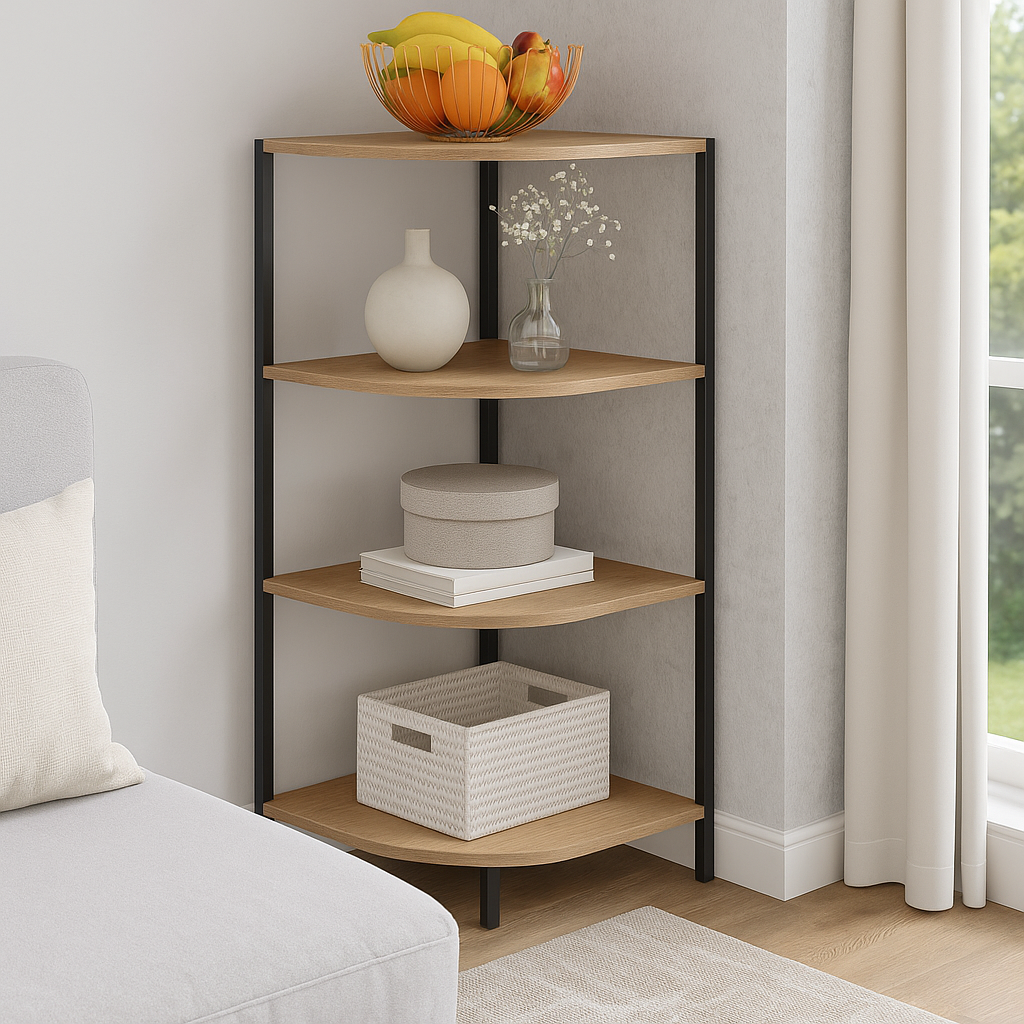 Этажерка-стеллаж угловая EcoLoft IN-2687 в стиле лофт (29190997) Этажерка-стеллаж угловая EcoLoft IN-2687 в стиле лофт (29190997)