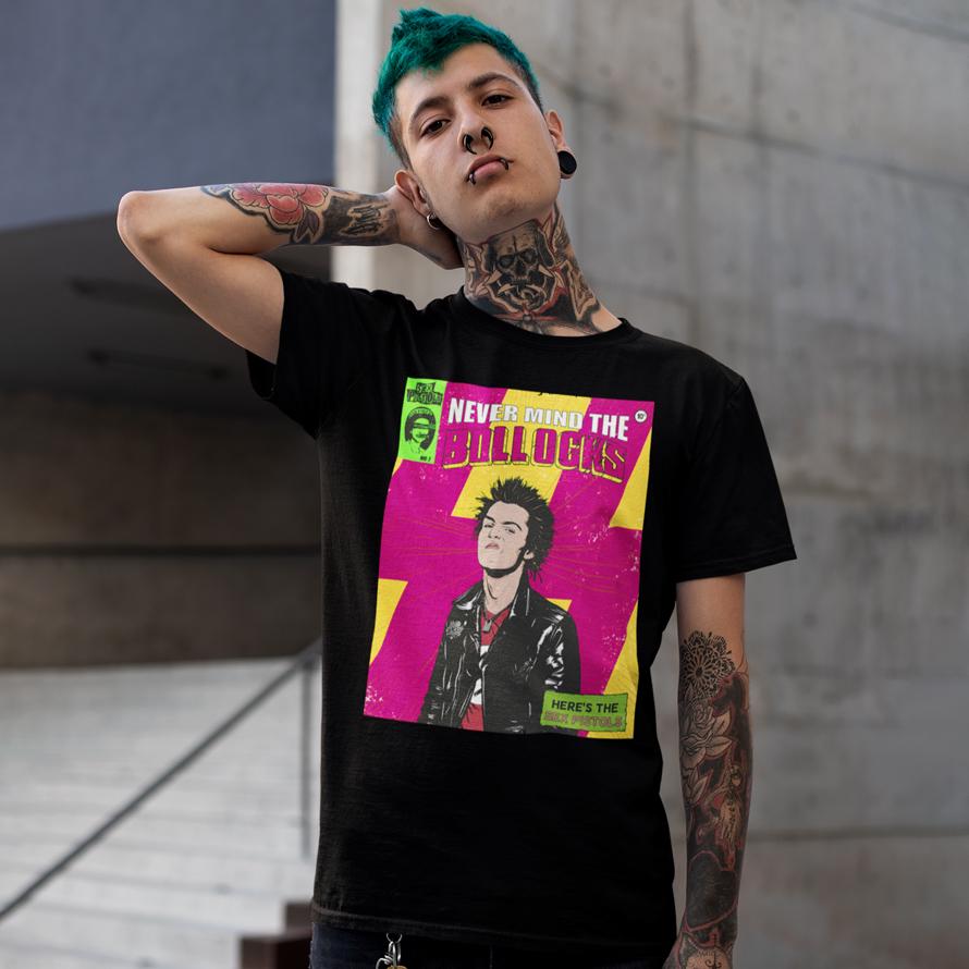 Футболка унисекс Sex Pistols Never Mind The Bollocks 4XL Черный (0000010507)