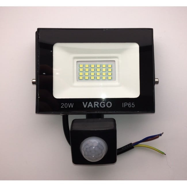 LED прожектор c датчиком руху VARGO 20W 220V 6500K