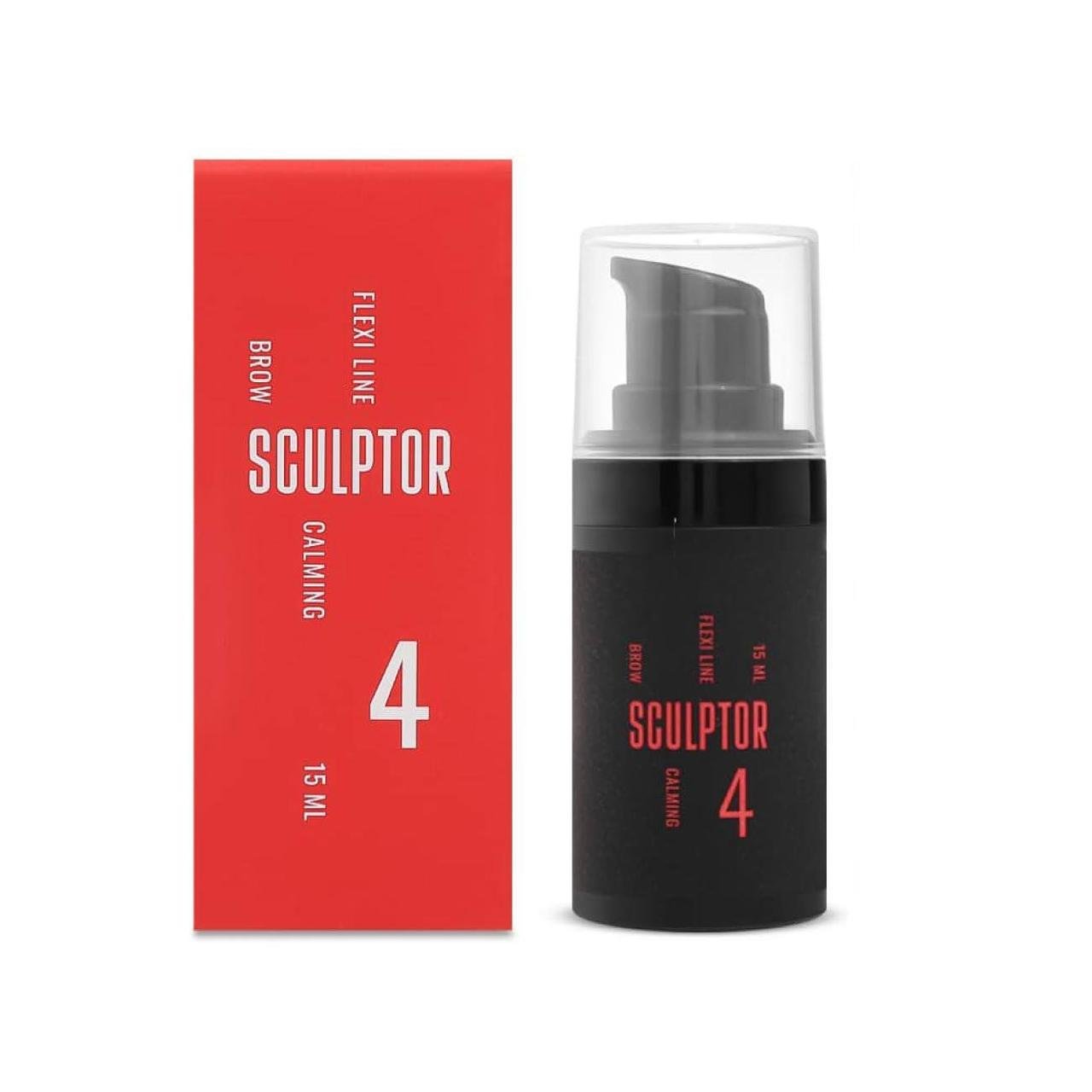 Склад №4 Sculptor Flexi Line Calming заспокійлива сироватка для брів 15 мл