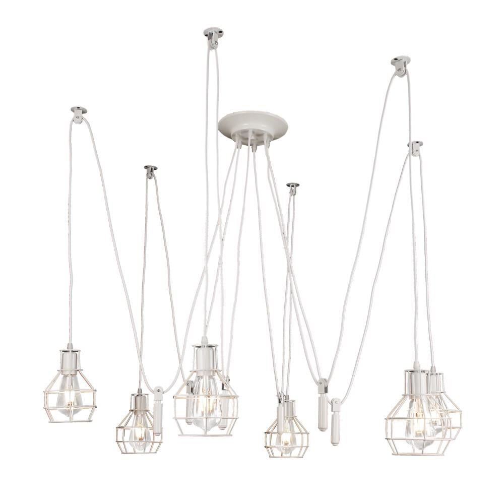 Люстра 7529076-6 WH Білий (LVS2064)