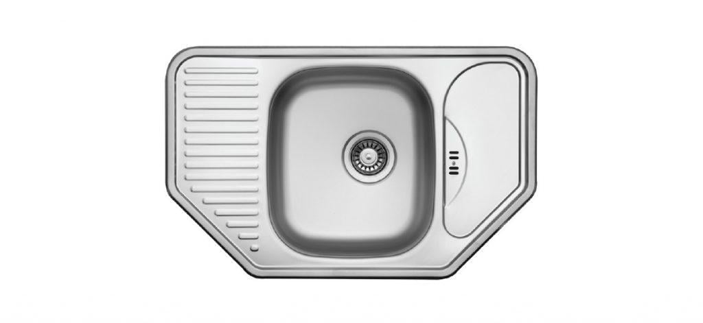 Мойка кухонная Ukinox COP 777.488 GW 8K полированная и доска разделочная