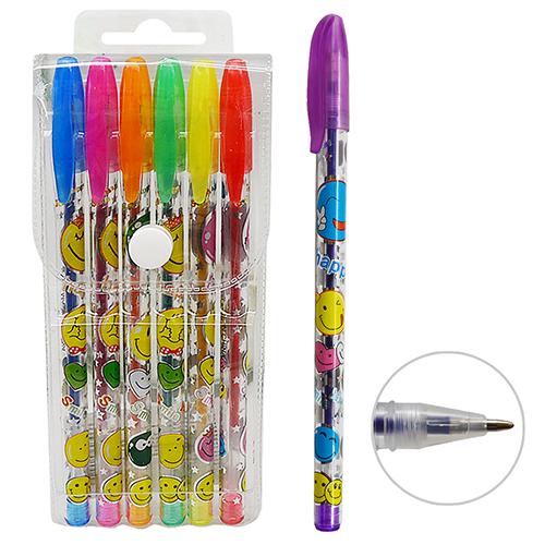 Набір гелевих ручок 6 кол. - фото 2 Набір гелевих ручок 6 кол. - фото 2