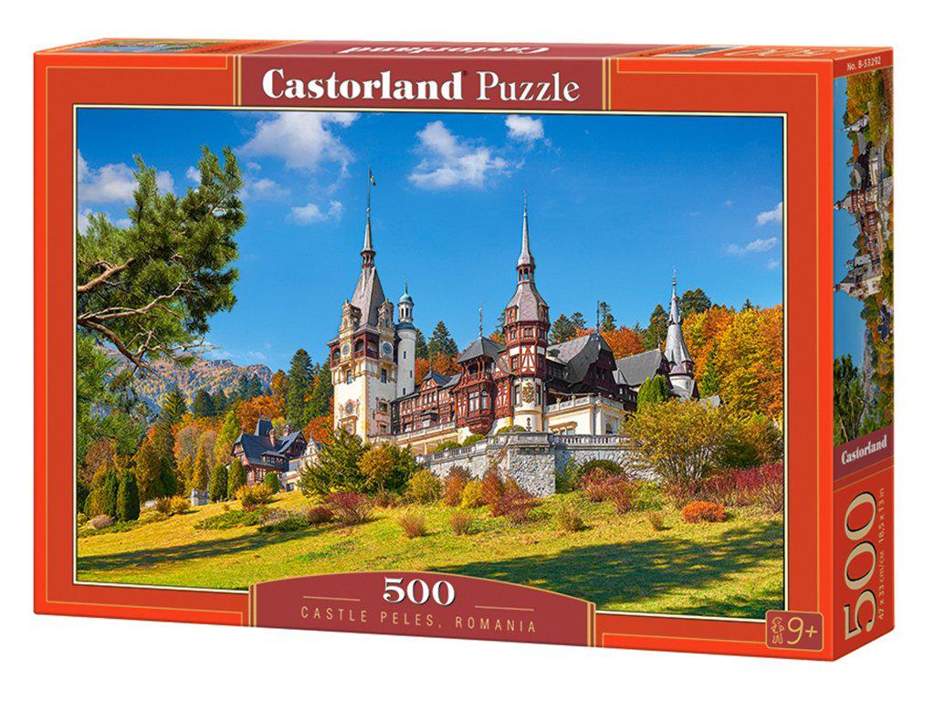 Пазли Castorland Замок Пелеш Румунія 500 ел. (b-53292)