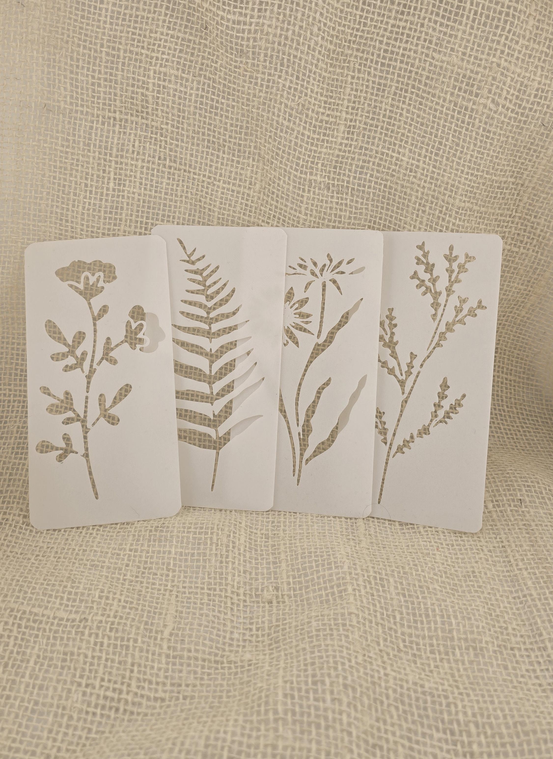 Трафарет для стен под покраску и декоративную штукатурку многоразовый Белый (0047)