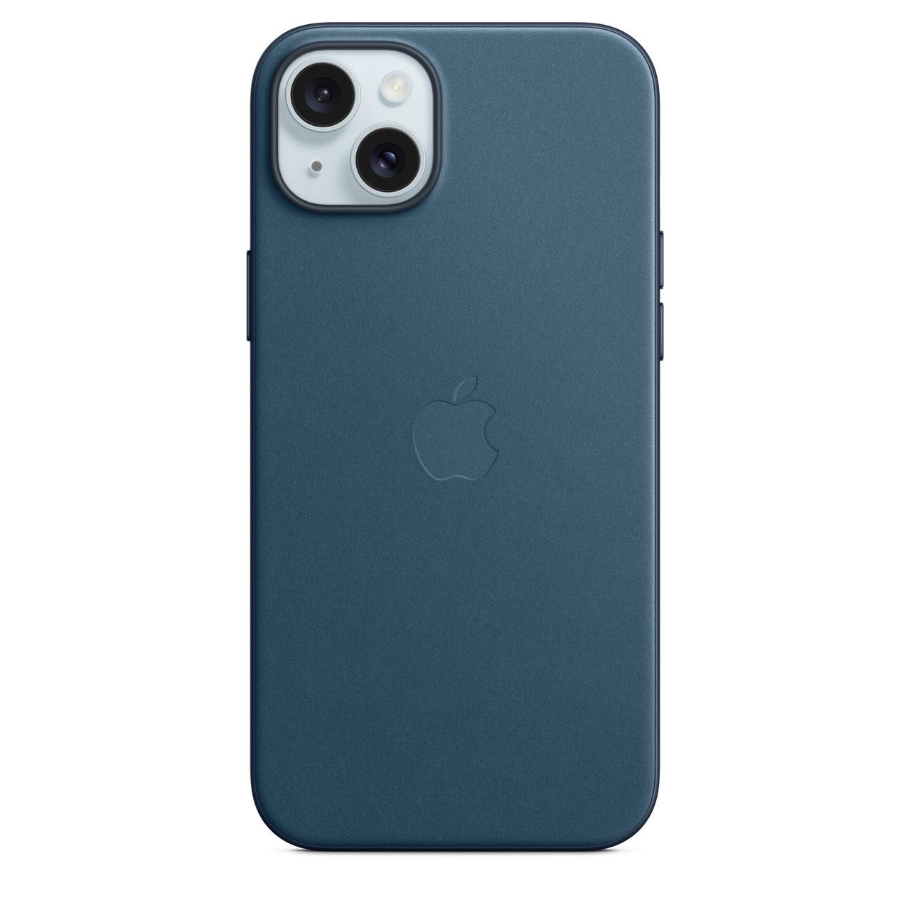 Чехол для iPhone 15 Plus Apple FineWoven Case with MagSafe for iPhone 15 Plus Pacific Blue (HC)