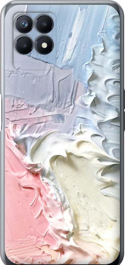 Чехол на Realme Narzo 50 Пастель v1 (3981u-3066-42517)