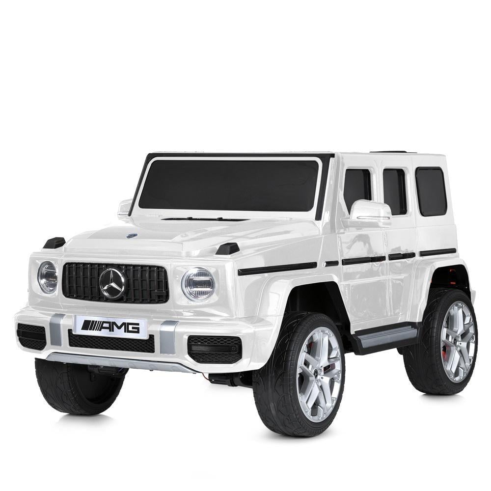 Детский электромобиль двухместный Bambi джип Mercedes AMG M 6137EBLR Белый
