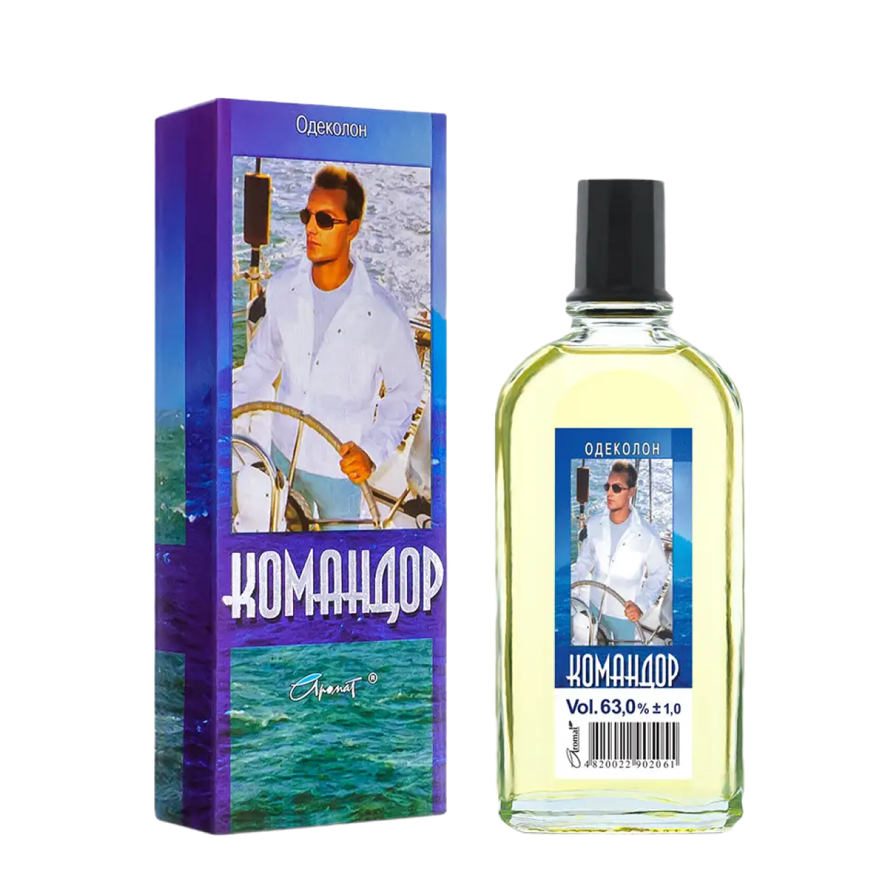 Одеколон мужской Aromat Командор в футляре 75 мл (33208)