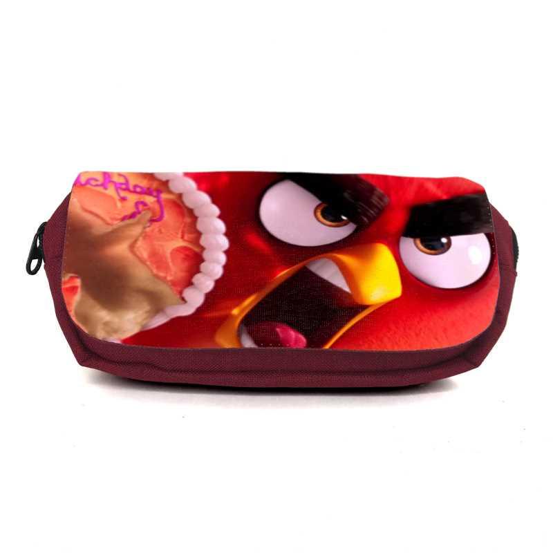 Пенал школьный Angry Birds ANG-003 Бордовый (2044915692)