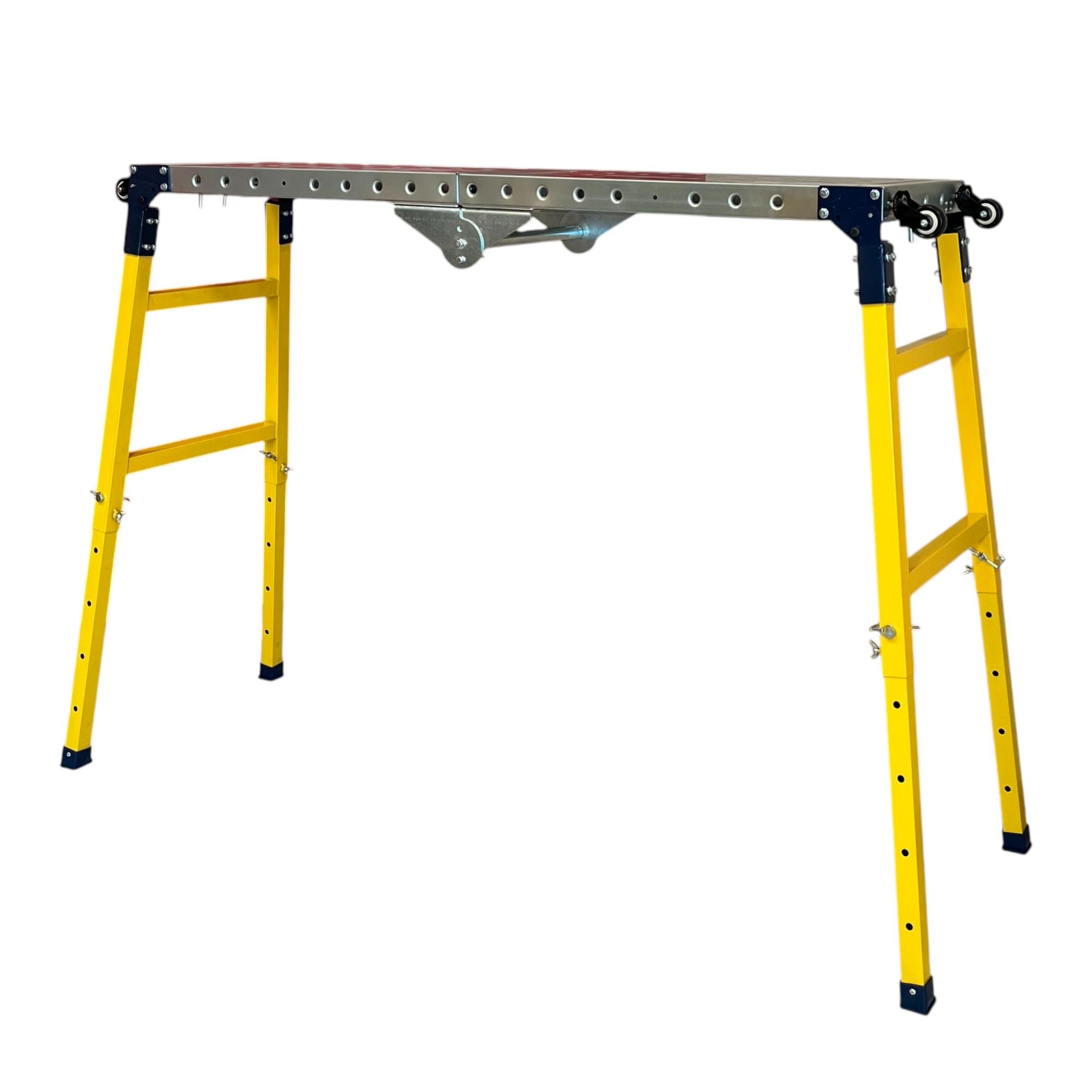 Поміст будівельний складний Техпром з телескопічними ніжками 80-120 см (тп120)