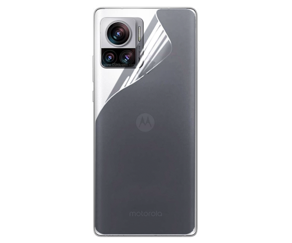 Пленка противоударная гидрогелевая Hydrogel Film для Motorola Edge 30 Ultra на заднюю панель Transparent