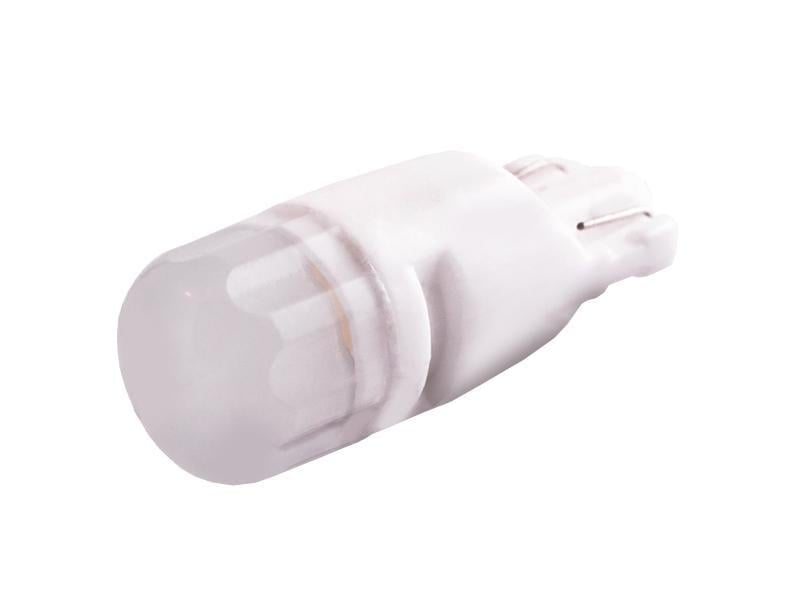Автомобильная лампа светодиодная LEDUA T10-2835-2 SMD D керамика 24V Белый (2537)