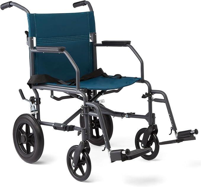 Інвалідне крісло-каталка Medline складна міцна