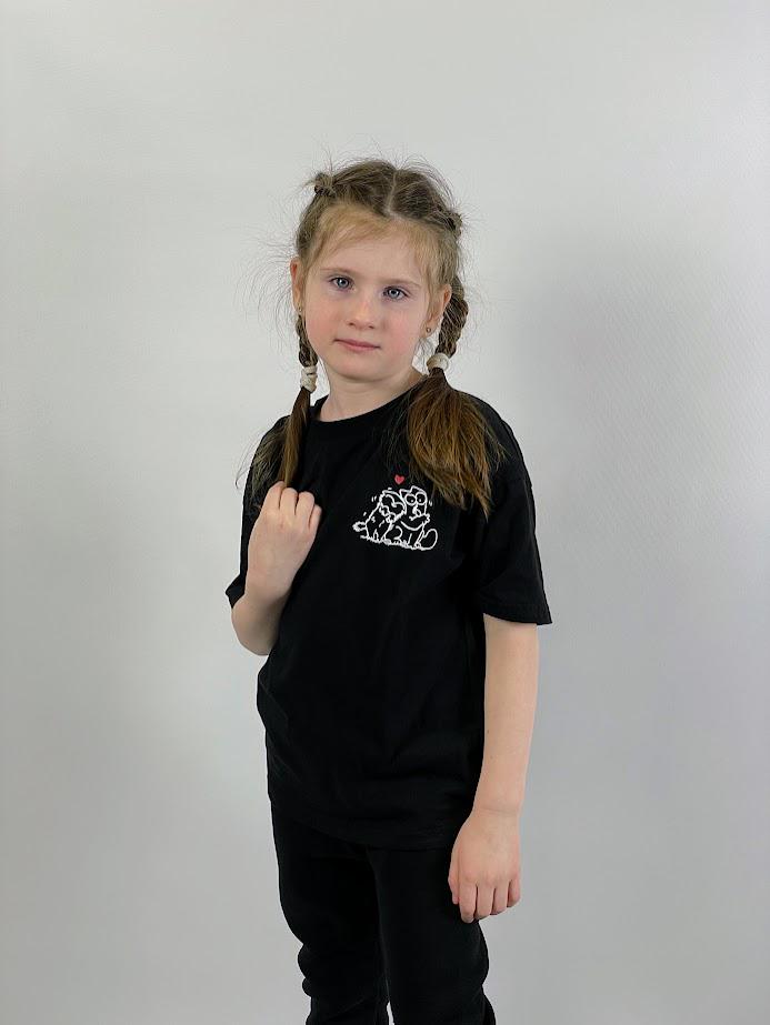 Футболка дитяча Носи Своє Family look 116 см Чорний (6414-L-v1)