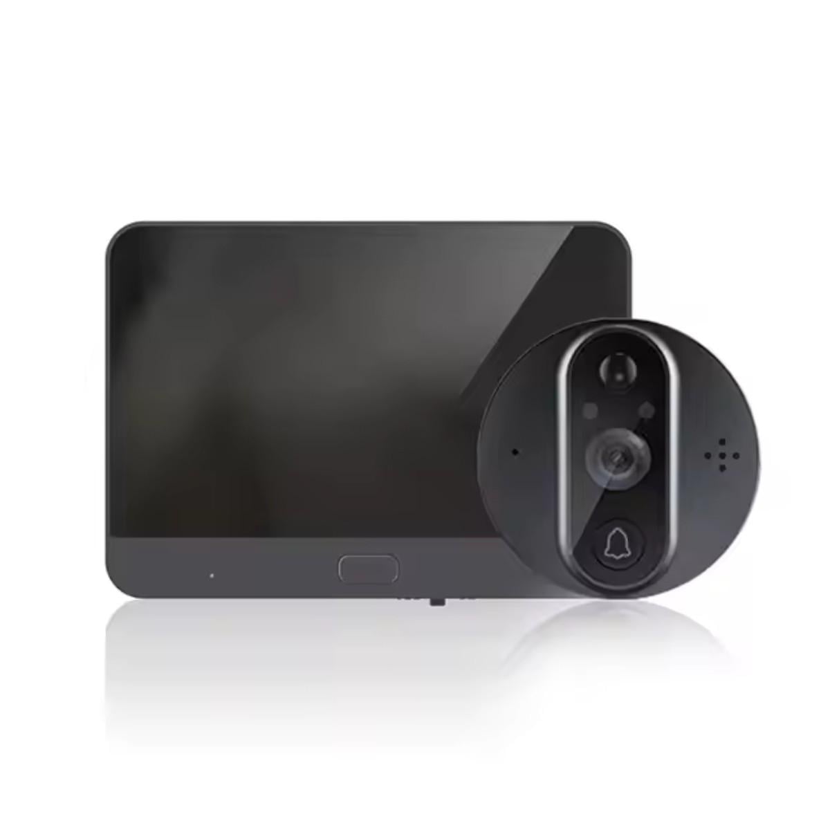 Видеодомофон беспроводной Wi-Fi дверной глазок Tuya Smart Life (300 PA) Видеодомофон беспроводной Wi-Fi дверной глазок Tuya Smart Life (300 PA)