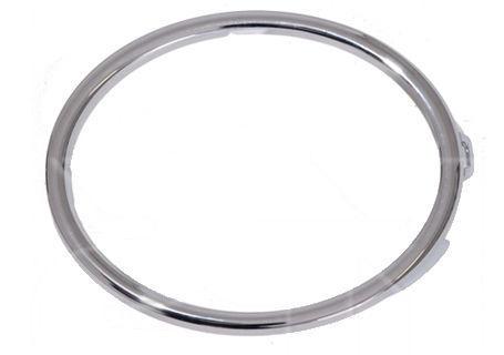 Решетка бампера AVTM Volkswagen Caddy/Touran 10-15 правая хром окантовка п/тум  (7422 918)